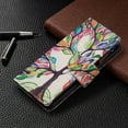 thumbnail image 4 of Dteck For Apple iPhone 11 6.1 inch Magnetic Patterned Leather Wallet Zipper Card Holder Stand Strap Case Cover,Tree, 4 of 5