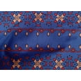 thumbnail image 4 of oneOone Cotton Poplin Fabric Floral Block Printed Fabric 1 Yard 56 Inch Wide, 4 of 4