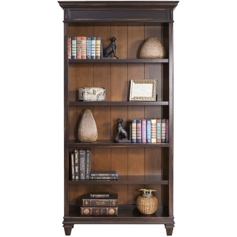 Beaumont Lane Bookcase In Two Tone, Two Tone Bookshelves