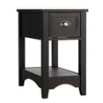 thumbnail image 3 of Resenkos Nightstand,Coffee Side Table,Contemporary Chair Side End Table Compact Table with Drawer Nightstand-Brown, 3 of 8