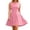 Z-Pink521, variant on JIAYUE Women's Casual Dresses Flowy Summer Mini Crew Neck Sleeveless Elegant Solid Color Comfortable A-Line Versatile Dress For Daily Wear