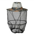 thumbnail image 1 of Camouflage Outdoor Fishing Camping Anti Mosquito Mesh Hat Face Protective Cap, 1 of 10