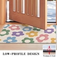 thumbnail image 3 of Colorful Daisy Flower Silhouette Pattern Door Rugs,Washable Non Slip Door Mats Indoor,Decorative Door Mats,Entry Mat Indoor for Entrance,Bedroom,Kitchen,Bathroom,17"x30", 3 of 6