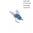 thumbnail image 2 of Fly Fishing Bait 30PCS 2024 New Fly Hook Soft Bait Add Fish Attractant Fishing Gear, 2 of 2