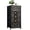 Color 4, variant on Dresser for Bedroom with 4 Storage Drawers Steampunk Gear Mechanism Doors Intricate Brass Cogs Dressers Chest of Drawers Steel Framed Fabric Closet Organizers for Dorm Entryway
