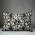 thumbnail image 3 of Creative Products Faded Black Gray Medallions 14x20 Indoor / Outdoor Pillow, 3 of 9