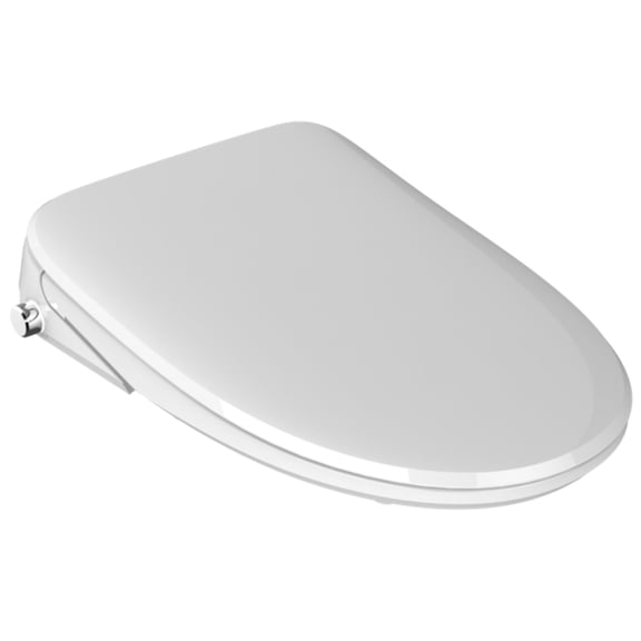 Electronic Bidet Seat, Elongated, White, DEBSERN.WH