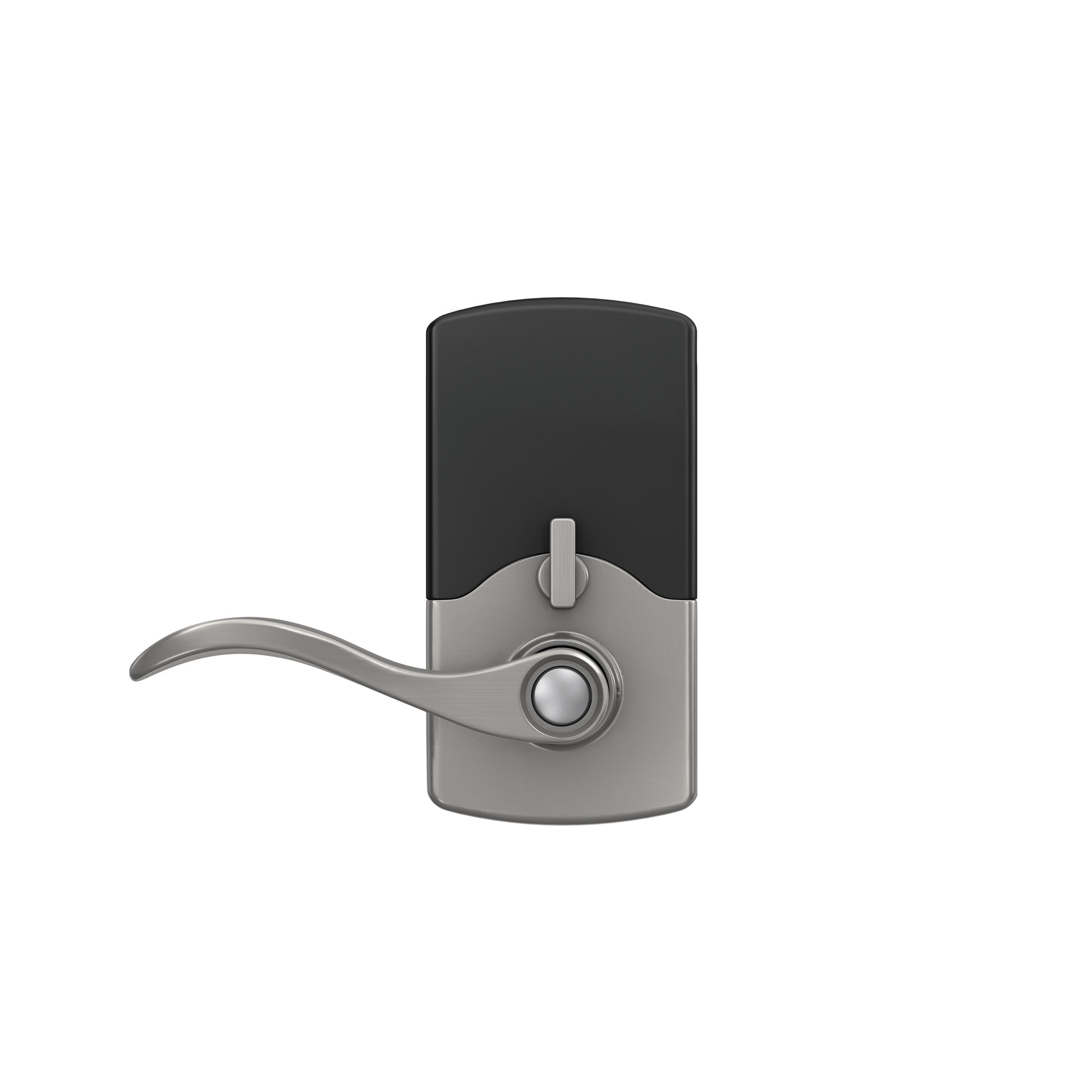 First Secure by Schlage Presley Keyed Entry Door Lever in Stainless Steel 