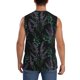 thumbnail image 4 of Balery Lavender Flowers Camisetas sin mangas para hombre, absorbe la humedad y protege contra el mal olor.-Medium, 4 of 7