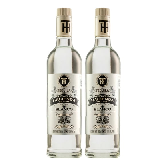 Duo Pack Tequila Hacienda de Tepa Blanco 750 Ml Hacienda de Tepa Tequila, Blanco