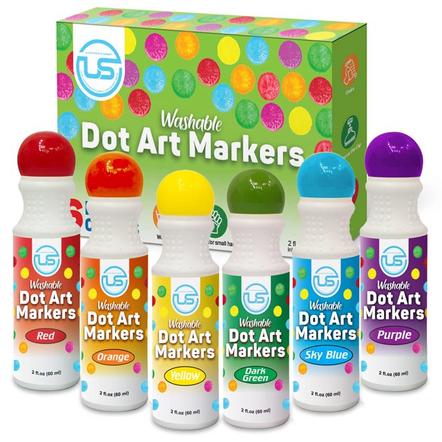 Dot Markers Ultimate Stationery, lavable para niños pequeños