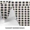 thumbnail image 4 of Rectangle Tablecloth 60x102 Inch, Gingham Buffalo Plaid Rectangular Tablecloths Waterproof Table Covers Dining Table Cover for Dining, Party, Buffet, Wedding, 4 of 8
