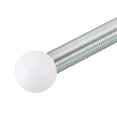 thumbnail image 5 of Uxcell M4 Thread Ball Lamp Finials Cap Knob Lamp Decoration Screw Caps for Lamp Harp Holder's Top White 20 Pack, 5 of 6