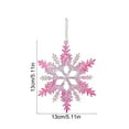 thumbnail image 3 of Mecorevxz Christmas Decorations Christmas Tree Pendant Snowflakes Flowers Garlands and Bowknots Shaped Ornaments Christmas Gifts(G), 3 of 7