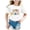 White-F, variant on 100th Day of School T-Shirt Graphic Printed Loose Short Sleeve T Shirt Toddler Kindergarten Shirts Kids Tshirts Size 6-7