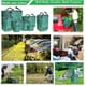 thumbnail image 2 of Professional 2-Pack 137 Gallon Lawn Garden Bags (D34, H34 inches) Yard Waste Bags with Coated Gloves - Large Reusable Ya, 2 of 5