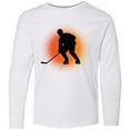 thumbnail image 3 of Inktastic Play Hockey Sports Long Sleeve Youth T-Shirt, 3 of 5