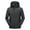 Dark Gray, variant on qolati Men's Ski Jacket 3 in 1 Waterproofs Winter Rain Jacket Snow Jackets Windproof Hooded with Inner Warm Fleece Coat for Hiking Travel