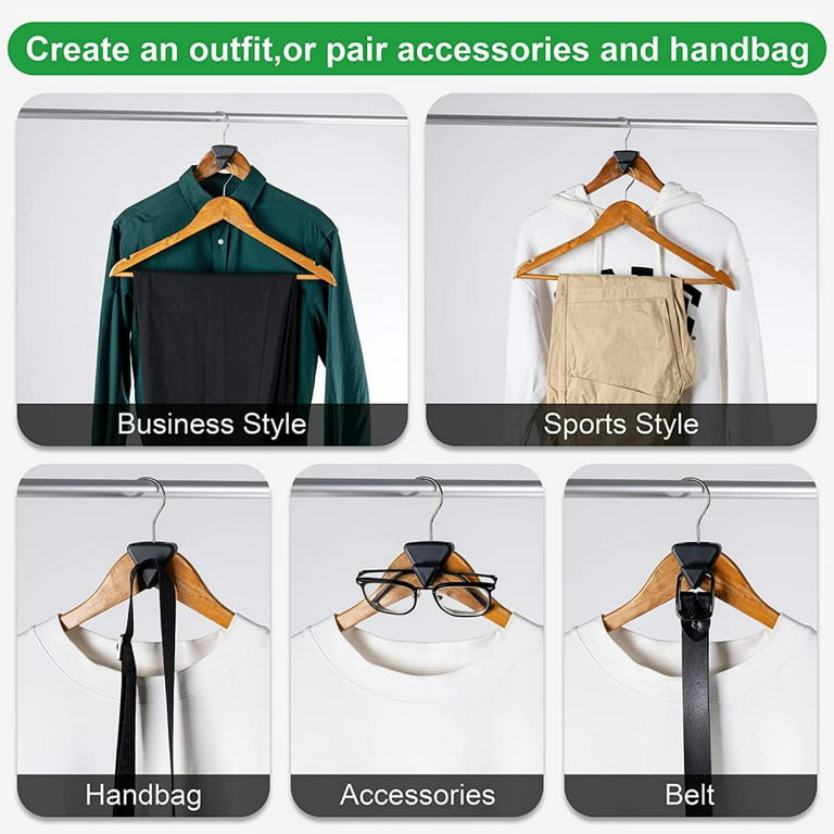 Triangles Hanger Hooks, Space Saving Hanger Hooks, Cascade Hangers To  Create Up To 3x More Closet Space