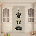 thumbnail image 5 of 2025 Happy Year Door Hanger Party Decorations Themed Door Pendant Flat Hanging Ornament Holiday Scene Decor 2 Piece Set, 5 of 5