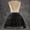 Black, variant on Womens Petticoat Underlayers for Dress with Adjustable Skirt Lace Underskirt Lightweight Volume 2-Way Wear