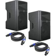 Pair of Peavey PVX15 Pro Audio DJ 500 Watt PA Speakers