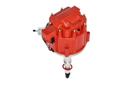 A-TEAM AMC JEEP CJ5 CJ7 304 360 401 V-8 HEI DISTRIBUTOR RED 65K VOLT COIL