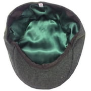 Guinness Tweed Patch Flat Cap Green