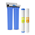 thumbnail image 1 of Max Water 2 Stage Whole House (20 x 2.5 Inch), Water Filtration System - Sediment + GAC, 1 of 6