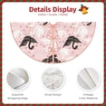 thumbnail image 3 of Sikiie Swan And Flowers2 Christmas Tree Skirt, Christmas Tree Decorations, Christmas Decor, Tree Mat Decoration(30-48IN)-36", 3 of 6