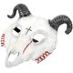 thumbnail image 4 of Goat Skull Mask Halloween Costume Prop Masquerade Accessory For Adults In White 1Pack, 4 of 4