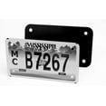 thumbnail image 3 of LFPartS Black Motorcycle License Plate Backing Reinforce Plate for Motorcycle License Plate, 3 of 3