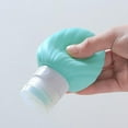 thumbnail image 1 of Ensemble de Bouteilles Distributrices en Silicone de Forme Portable pour Voyage, pour Usage Extérieur, Étanches, Solutions de Rangement pour Lotion, Shampooing et Cosmétiques de Voyage, Léger et Pratique, 1 of 3