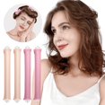 thumbnail image 1 of Heatless Curls Overnight Rods Set – 4PCS Flexible Heatless Curling Rods for Long & Short Hair, Soft No Heat Hair Curler Blowout Styling Tools for Loose Waves or Tight Curls, 1 of 5