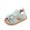 ZE-Blue, variant on Zanarzt Baby Girl Sandals Infant Baby Boys Girls Sandals Summer Baby Wedding Dress Flat Shoes Newborn First Walkers Shoes Pink,12