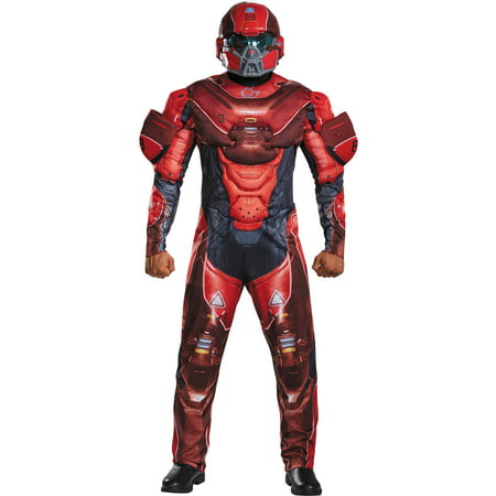 Red Spartan Muscle Men's Adult Halloween Costume