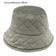 thumbnail image 2 of Sombreros De Cubo De Invierno Con Cuerda Ajustable, Gorros De Guata De Celosía De Color Sólido, Sombrero De Pescador De Lavabo Unisex seitruly AP007034-03, 2 of 6