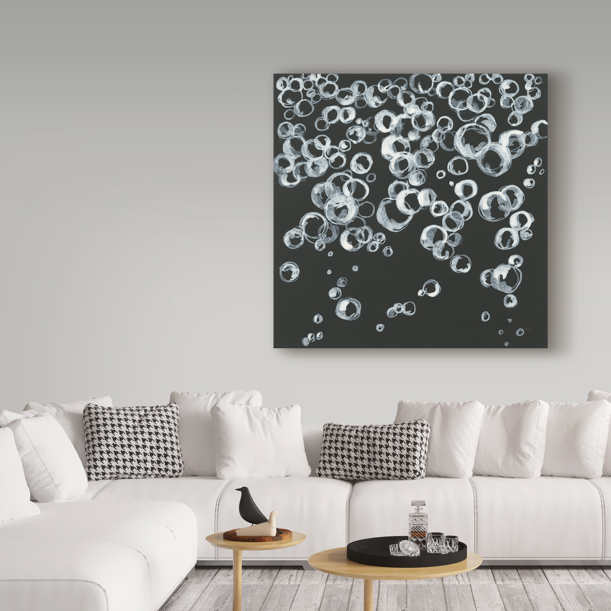 Trademark Fine Art 'Bubbles II' Canvas Art by Chris Paschke