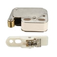 thumbnail image 3 of Unique Bargains Cabinet Kitchen Spring Press Open Door Catch Brass Tip Touch Push Latch 2pcs, 3 of 4