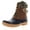 Blue/Tan, variant on NATURE BREEZE DUCK-01 Women's Chic Lace Up Buckled Duck Waterproof Snow Boots