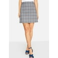 thumbnail image 3 of Girls On Film Womens Avenue Check Skirt, 3 of 5