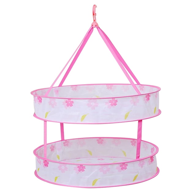 Rack de Secado de Ropa Sunnimix Plegable de 2 Capas