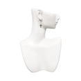 thumbnail image 3 of Silvertone Small Botonee Cross with Beaded Decoration Heart French Earrings, 3 of 4
