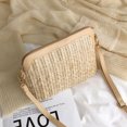 thumbnail image 4 of Sonducket Bolso bandolera de hombro de paja a la moda, bolso de cuero tejido de punto, bolso de mano para vacaciones en la playa, bolso de mano Type2 NO2, 4 of 6