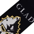 thumbnail image 4 of Cool Socks Gladiator Novelty Funny Cool Crew Socks, Size Large, 4 of 6