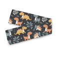 thumbnail image 7 of Yayeee Table Runner 70 inches Long Home Kitchen Dinning Party Decoration, Orange Dinosaur, 7 of 7