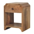 thumbnail image 4 of Single Drawer Mango Wood Nightstand / Timeless Bedroom Addition, 4 of 6