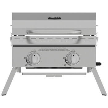 Expert Grill 2 Burner op Propane  Grill in Stainless Steel