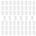 thumbnail image 4 of CLIPS de MELLA de 60 PCS CUBIERTAS de CUBIERTA de CUBIERTA Multipropósito clips de soporte transparente moderno para un restaurante para acampar de 4.8x3.9x1.5 cm, 4 of 8