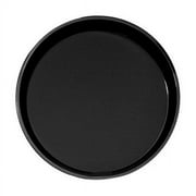 Cambro Polytread Round Serving Tray, 16", Black